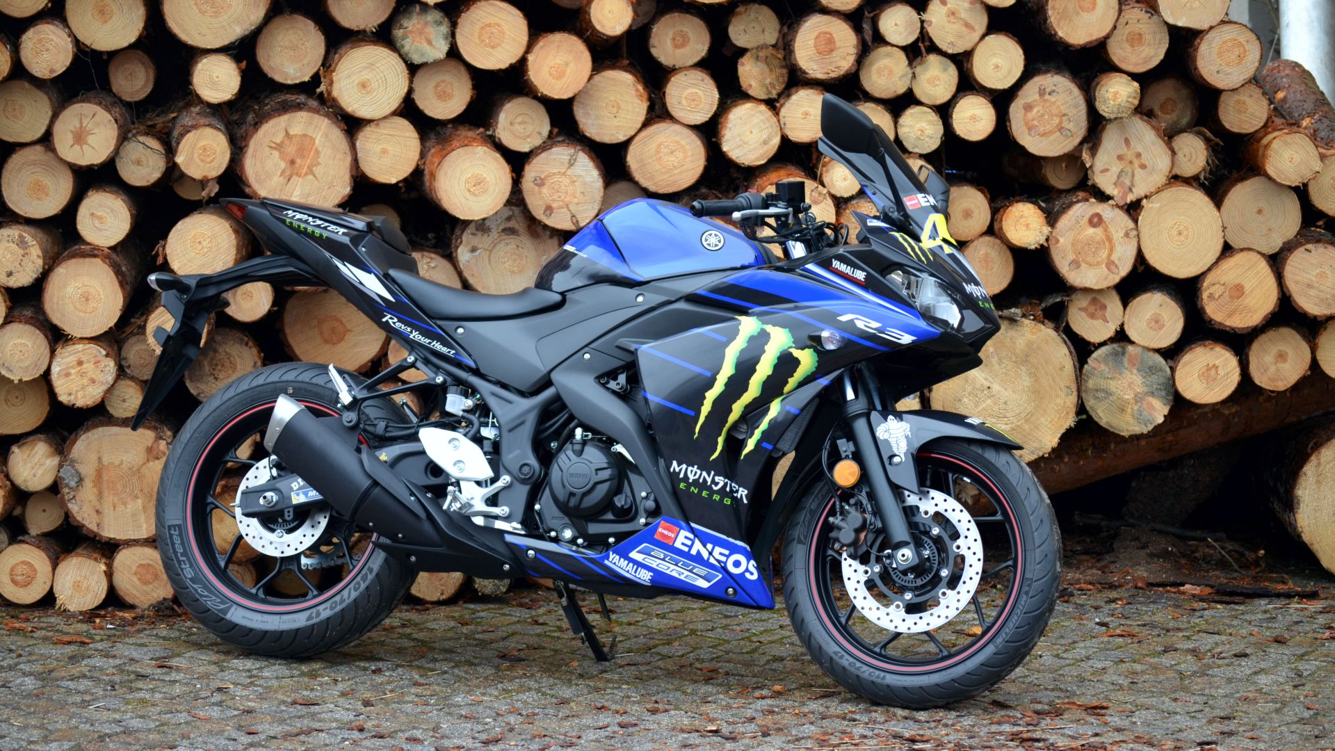 Yamaha R3 MotoGP-Replica Dekor Folierung - 4moto - individuelle