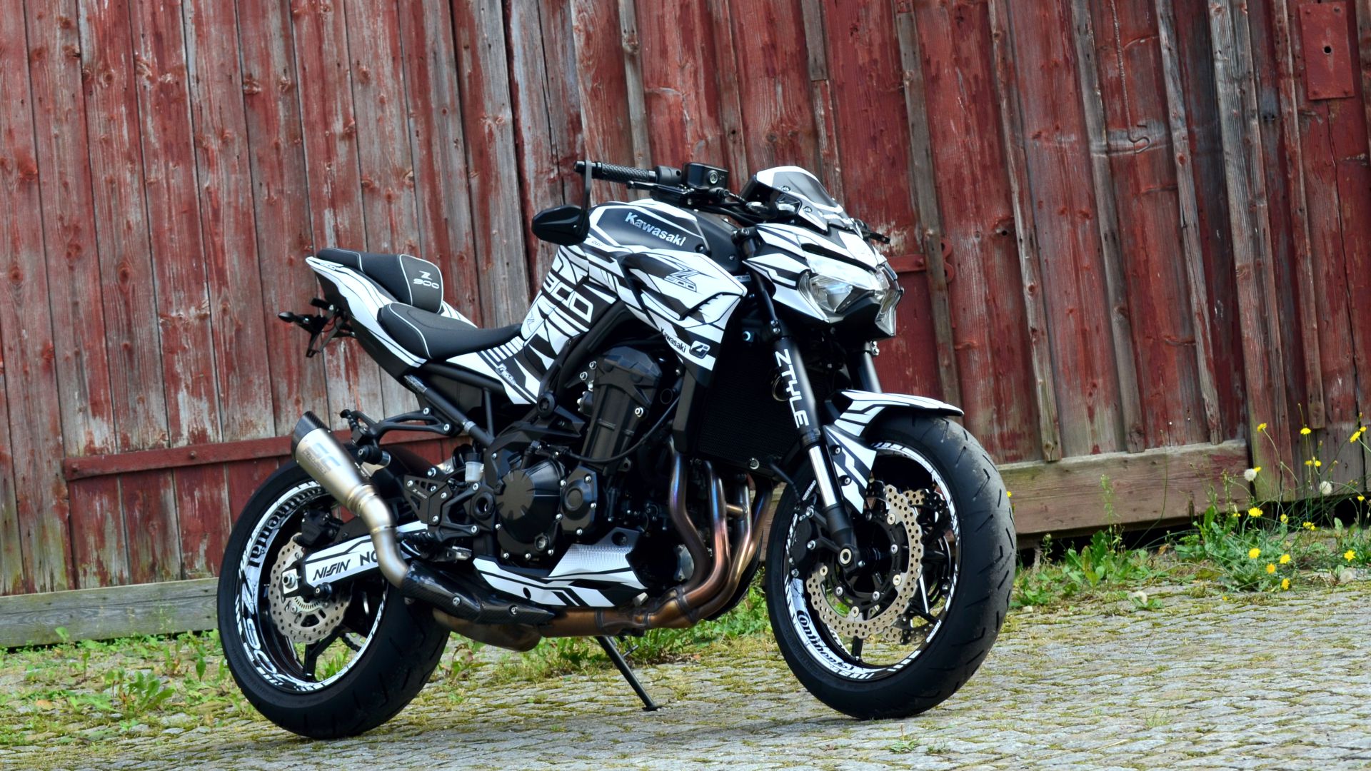 Kawasaki Z900 Ztyle Design Dekor Folierung - 4moto® - Bikedekore, Motorrad-Dekore,  Folierungen