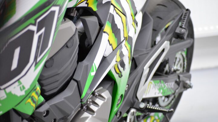 Kawasaki Z Dekor Folierung Moto Bikedekore Motorrad Dekore Folierungen